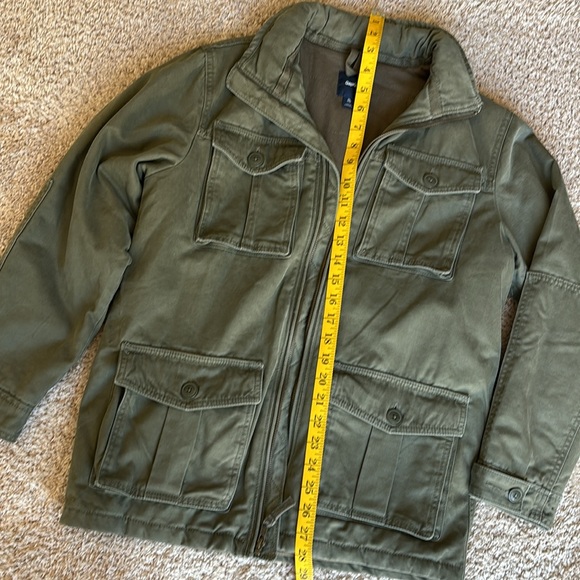 Gap kids coat with pack away hood - Picture 3 of 5